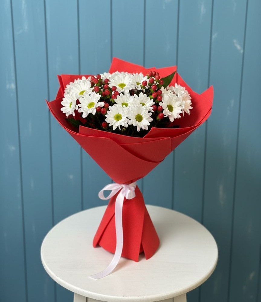 Букет цветов из: Хризантемы в Джалиле