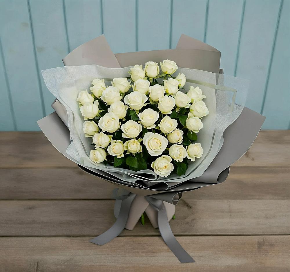 Букет Белоснежная нежность в Джалиле