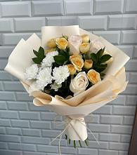 Букет цветов из:  Розы и Хризантемы #REPLACE_PRED# Джалиле