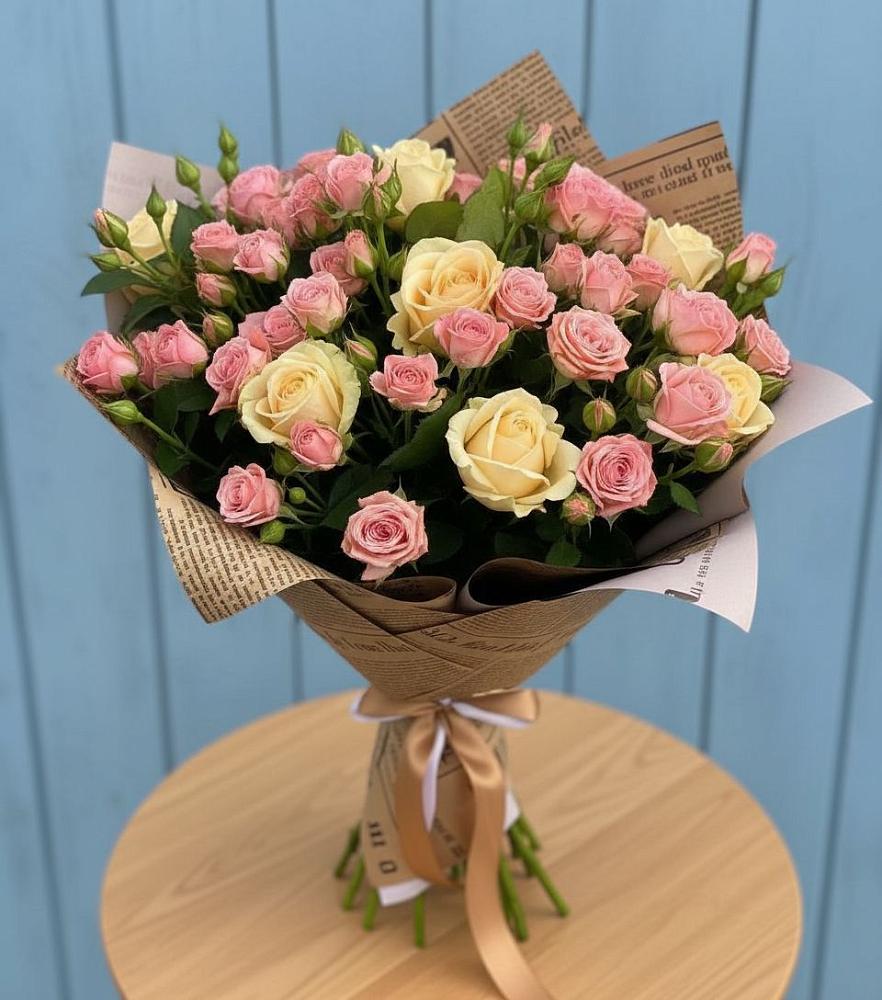 Букет цветов из: Розы в Джалиле