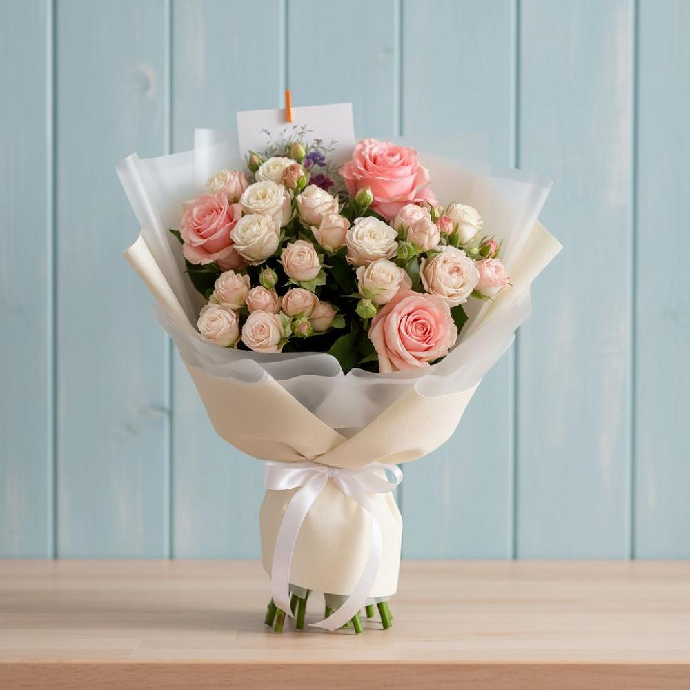 Букет цветов из: Розы в Джалиле