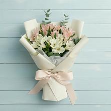Букет цветов из:  Альстромерии в Джалиле