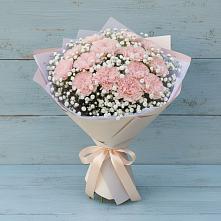 Букет цветов из:  Гвоздики в Джалиле