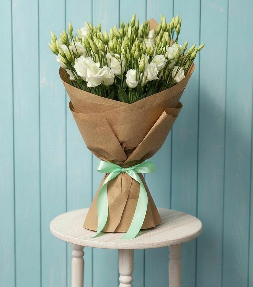 Букет цветов из: Лизиантусы в Джалиле