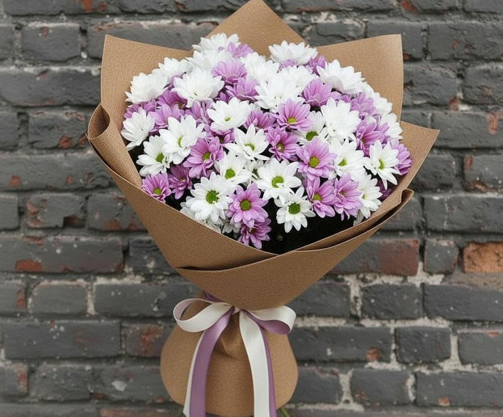 Букет цветов из: Хризантемы в Джалиле