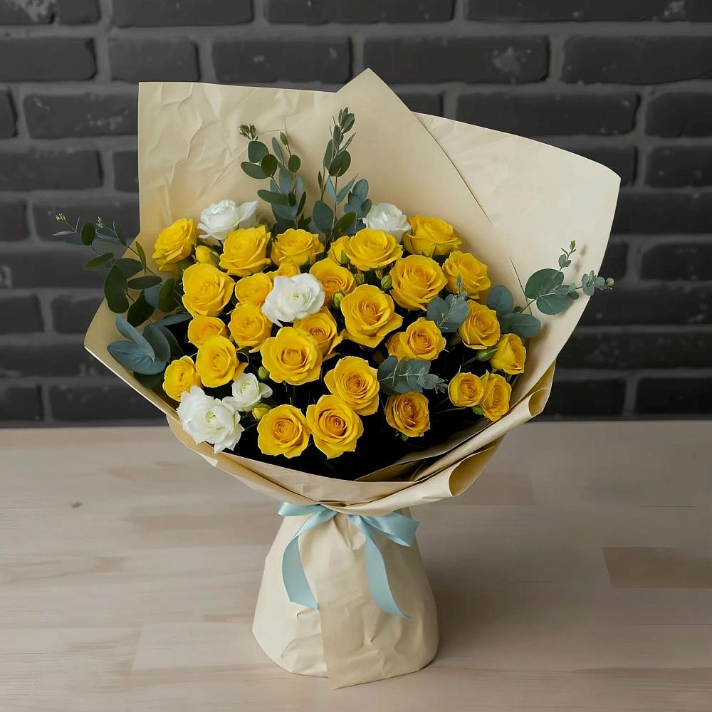 Букет цветов из: Розы в Джалиле