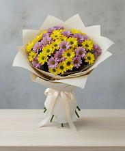 Букет цветов из:  Хризантемы #REPLACE_PRED# Джалиле