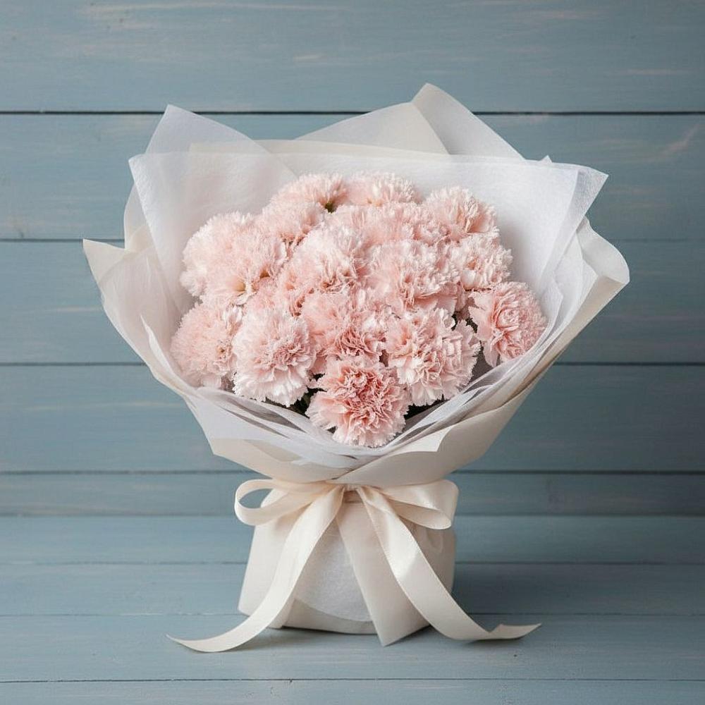 Букет цветов из: Гвоздики в Джалиле