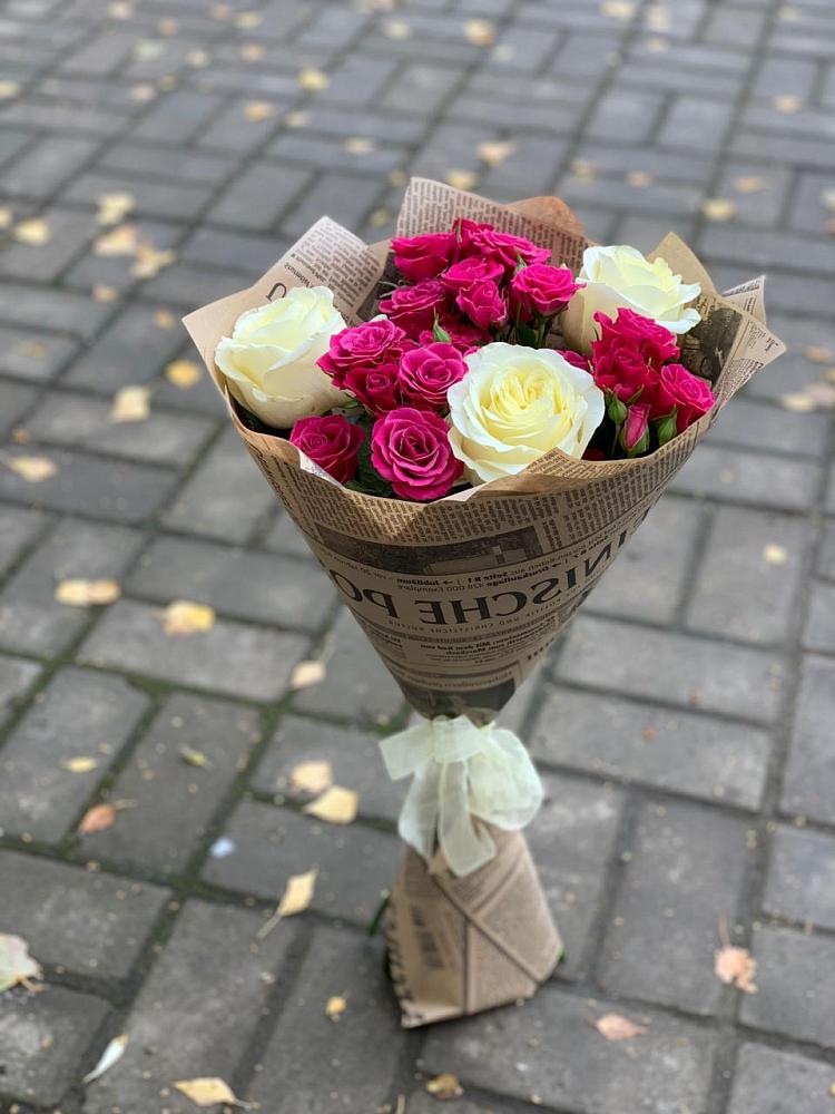 Букет цветов из: Розы в Джалиле