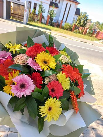 Букет цветов из: Герберы в Джалиле